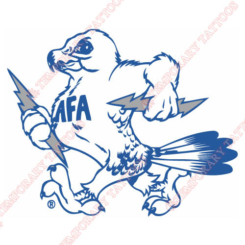 1973-Pres Air Force Falcons Mascot Customize Temporary Tattoos Stickers NO.3695